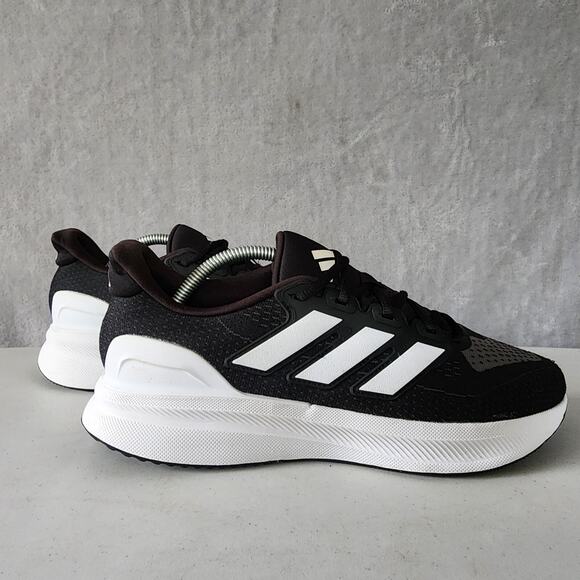 Adidas Ultrarun 5 Shoes Mens 10.5 Athletic Running Sneakers Black White Trainers - Picture 1 of 12